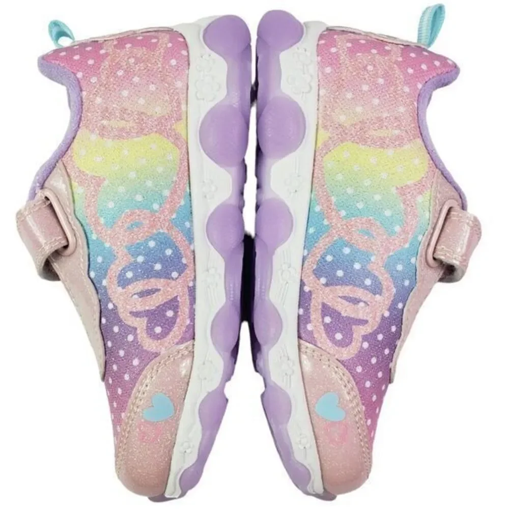 Disney Minnie Mouse Girls Light Up Light Up‎ Shoes Size 6 (14cms) New